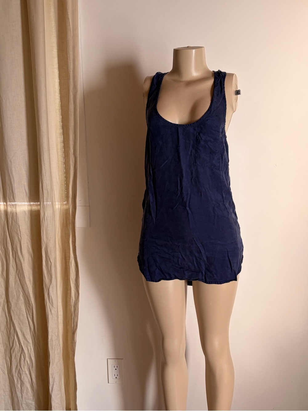 BB Dakota Navy Blue Mini Tank Dress